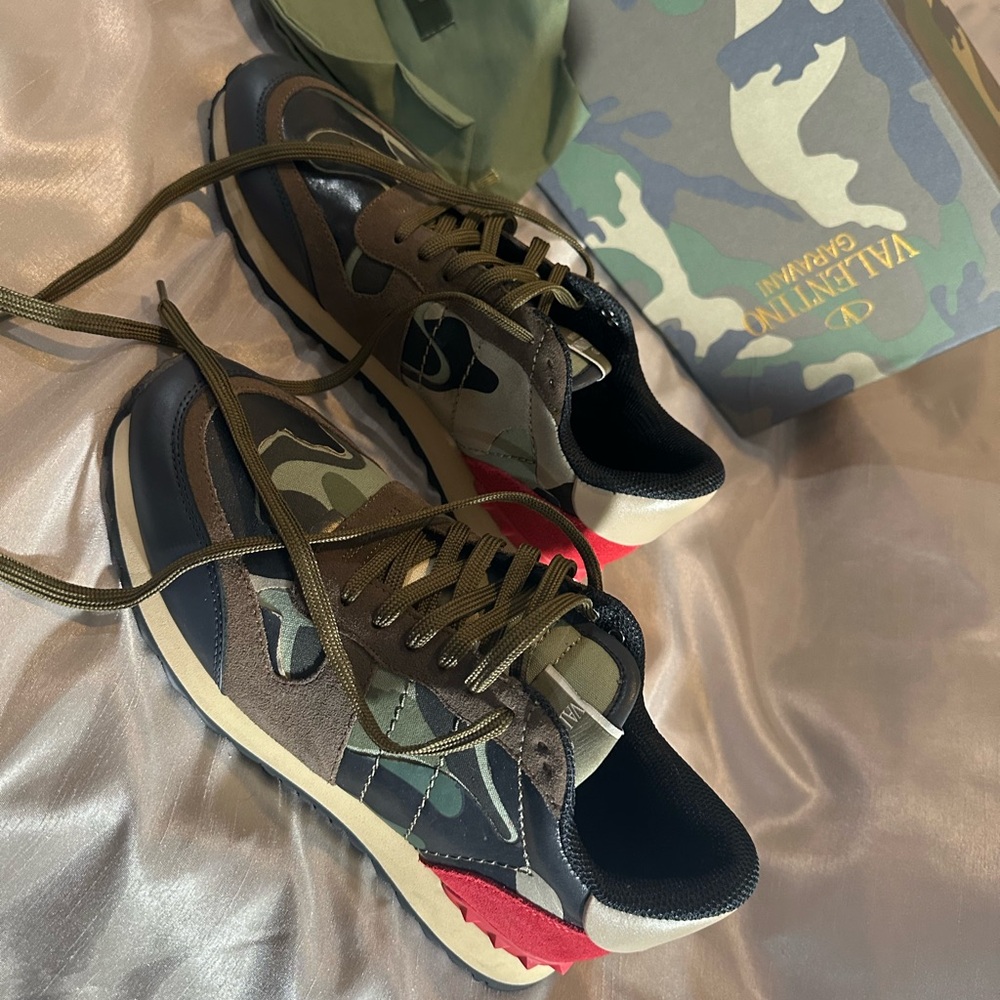 Valentino Camouflage Sneakers